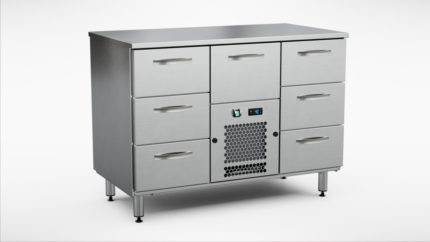 Cooling cupboard for foodstuffs CDCF-B7-L12